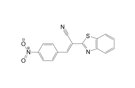 (E)-2-(1,3-Benzothiazol-2-yl)-3-(4-nitrophenyl)acrylonitrile