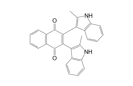 2,3-Bis(2-methyl-1H-indol-3-yl)naphtho-1,4-quinone
