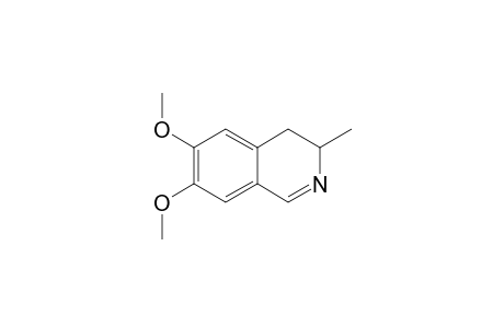 6,7-dimethoxy-3-methyl-3,4-dihydroisoquinoline
