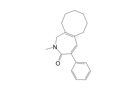 2-METHYL-4-PHENYL-1,2,6,7,8,9,10,11-OCTAHYDRO-3H-CYCLOOCTA-[C]-AZEPIN-3-ONE