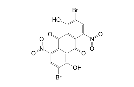 2,6-Dibromo-1,5-dihydroxy-4,8-dinitroanthraquinone