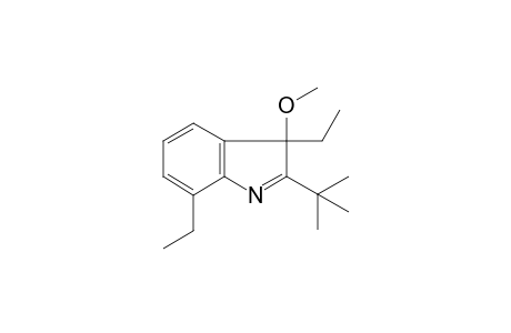 2-tert-Butyl-3,7-diethyl-3-methoxy-indole