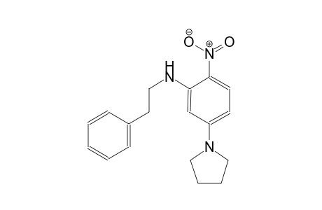 benzeneethanamine, N-[2-nitro-5-(1-pyrrolidinyl)phenyl]-