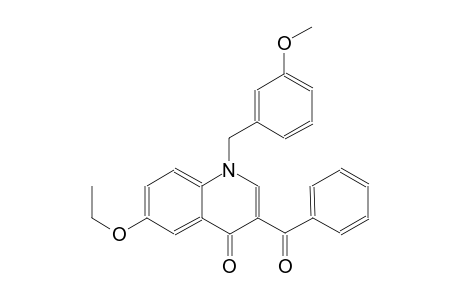 4(1H)-quinolinone, 3-benzoyl-6-ethoxy-1-[(3-methoxyphenyl)methyl]-