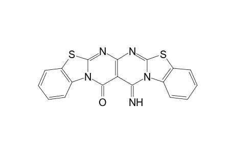 15-imino-benzothiazolo[2,3-b]pyrimido[5,6-e]pyrimido[2,3-b]-benzothiazol-14(H)-one