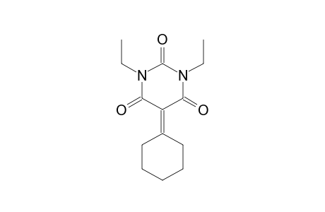 5-Cyclohexylidene-1,3-diethylpyrimidine-2,4,6(1H,3H,5H)-trione