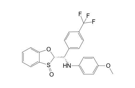 (2S,Ss)-2-[(1S)-1-(4-Methoxyphenylamino)-1-(4-trifluoromethylphenyl)methyl]-1,3-benzoxathiole-3(2H)-oxide
