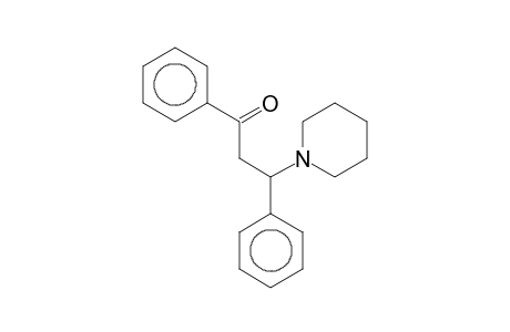 Propiophenone, 3-phenyl-3-piperidino-
