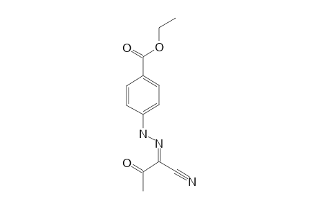 2-(4-ETHOXYCARBONYLPHENYL)-HYDRAZONO-3-OXOBUTANENITRILE