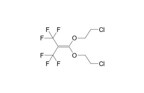 1,1-DI(TRIFLUOROMETHYL)-2,2-DI(2-CHLOROETHOXY)ETHENE
