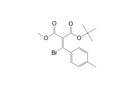 Propanedioic acid, [bromo(4-methylphenyl)methylene]-, 1,1-dimethylethyl methyl ester, (E)-