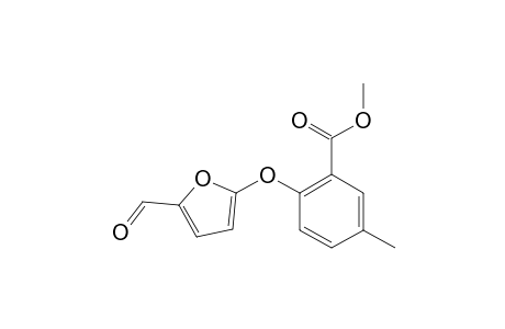 5-(2'-METHOXYCARBONYL-4'-METHYLPHENOXY)-FURFURAL