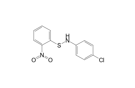 Benzenesulfenamide, N-(4-chlorophenyl)-2-nitro-