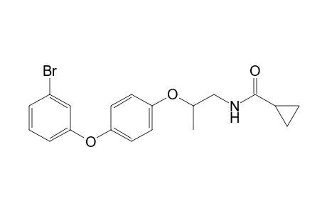 Cyclopropanecarboxamide, N-[2-[4-(3-bromophenoxy)phenoxy]propyl]-