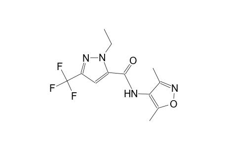 1H-pyrazole-5-carboxamide, N-(3,5-dimethyl-4-isoxazolyl)-1-ethyl-3-(trifluoromethyl)-