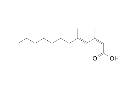 (Z)-3,5-Dimethyldodeca-2,4-dienoic Acid