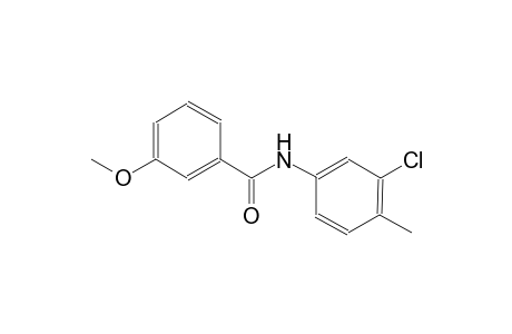 N-(3-chloro-4-methylphenyl)-3-methoxybenzamide