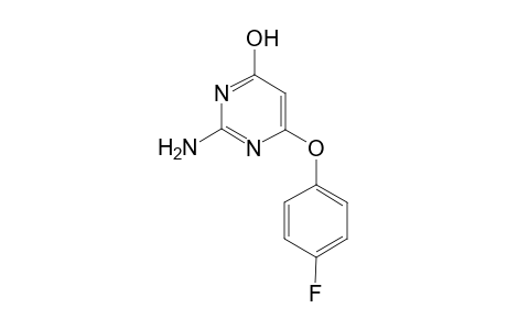 2-Amino-4-(4-fluorophenoxy)-1H-pyrimidin-6-one