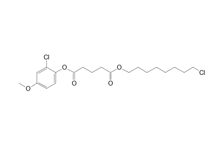 Glutaric acid, 2-chloro-4-methoxyphenyl 8-chlorooctyl ester