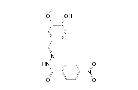 N'-[(E)-(4-Hydroxy-3-methoxyphenyl)methylidene]-4-nitrobenzohydrazide