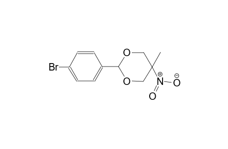 1,3-dioxane, 2-(4-bromophenyl)-5-methyl-5-nitro-