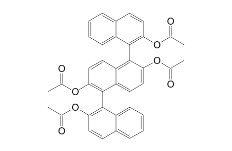 trans-2,2',6',2"-Tetrahydroxy-1,1',5',1"-ternaphthyl tetraacetate