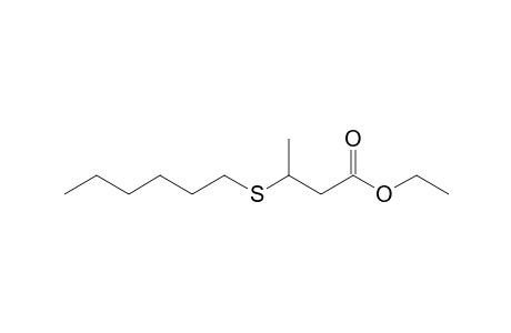 3-(hexylthio)butanoic acid ethyl ester