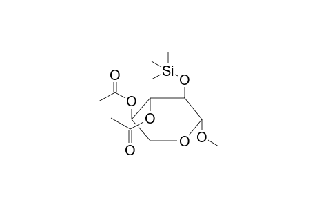 METHYL 2-O-TRIMETHYLSILYL-3,4-DI-O-ACETYL-BETA-D-XYLOPYRANOSIDE