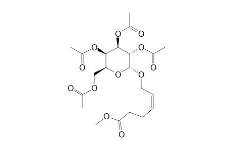 METHYL-6-(2,3,4,6-TETRA-O-ACETYL-ALPHA-D-GALACTOPYRANOSYLOXY)-HEX-4-ENOATE