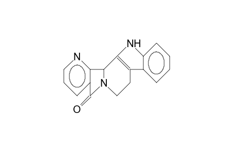 8,13b-Dihydro-pyrido(2',3':3,4)pyrrolo(2,1-A)-B-carbolin-5(7H)-one