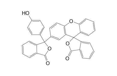Spiro[isobenzofuran-1(3H),9'-[9H]xanthen]-3-one, 2'-[1,3-dihydro-1-(4-hydroxyphenyl)-3-oxo-1-isobenzofuranyl]-