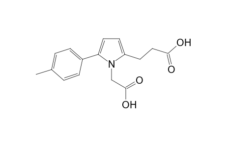 3-(1-Carboxymethyl-5-p-tolyl-1H-pyrrol-2-yl)-propionic acid