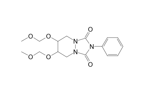 2,3,5,6,7,8-Hexahydro-6,7-bis(1,3-dioxabuty)-2-phenyl-1H-[1,2,4]triazolo[1,2-A]pyridazine-1,3-dione