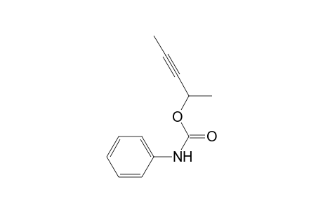 3-Pentyn-2-ol, phenylcarbamate