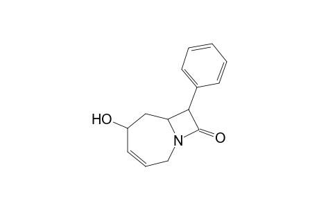 trans-5-Hydroxy-8-phenyl-1-azabicyclo[5.2.0]non-3-en-9-one