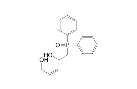 (Z)-5-diphenylphosphinoyl-4-hydroxypent-2-en-1-ol