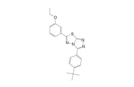 3-[3-(4-tert-butylphenyl)[1,2,4]triazolo[3,4-b][1,3,4]thiadiazol-6-yl]phenyl ethyl ether