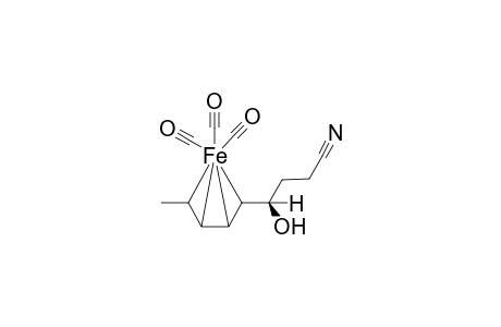 (4R*,5R*,8S*)-[(5,8-.eta.)-4-Hydroxy-trans-5,trans-7-nonadienenitrile]tricarbonyliron complex