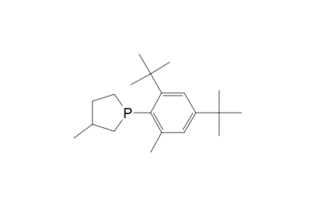 1-(2,4-Di-tert-butyl-6-methylphenyl)-3-methylphospholane