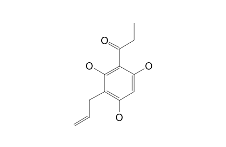 1-(3-ALLYL-2,4,6-TRIHYDROXYPHENYL)-1-PROPANON,3-ALLYLPHLOROPROPIOPHENON