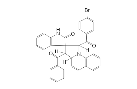 (1'R,2'R,3'R,3a'S)-3'-benzoyl-1'-(4-bromobenzoyl)-3',3a'-dihydro-1'H-spiro[indoline-3,2'-pyrrolo[1,2-a]quinolin]-2-one