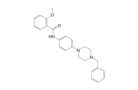 N-[4-(4-benzyl-1-piperazinyl)phenyl]-2-methoxybenzamide