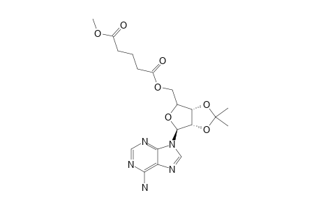 2',3'-O-ISOPROPYLIDENEADENOSINE-5'-(METHYL-GLUTARATE)