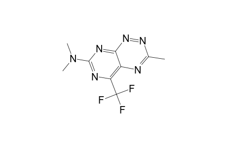 Pyrimido[5,4-e]-1,2,4-triazin-7-amine, N,N,3-trimethyl-5-(trifluoromethyl)-