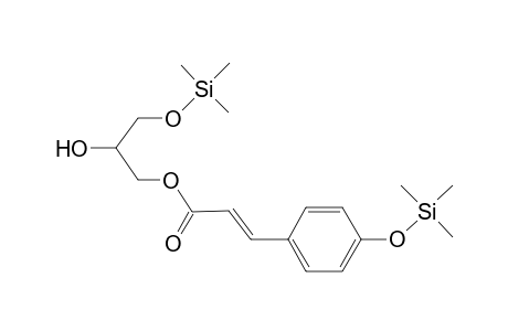 1-p-Coumaroyl glycerol, di-TMS