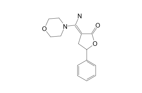 3-(AMINO-(MORPHOLINO)-METHYLENE)-4,5-DIHYDRO-5-PHENYL-2(3H)-FURANONE