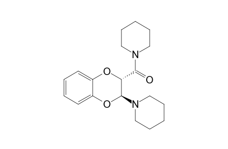 trans-N,N-Pentamethylen-3-piperidino-2,3-dihydro-1,4-benzodioxin-2-carboxamide