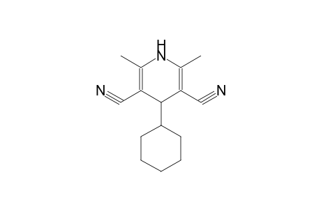 3,5-Pyridinedicarbonitrile, 4-cyclohexyl-1,4-dihydro-2,6-dimethyl-