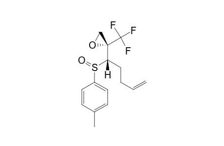 (1'S,2R)-2-TRIFLUOROMETHYL-2-[1'-(4-METHYLPHENYL)-SULFINYL]-PENT-3'-ENYLOXIRANE