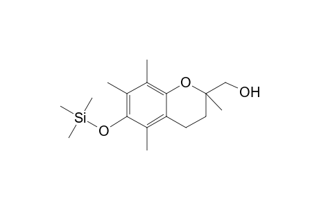 Chroman-2-methanol <6-hydroxy-2,5,7,8-tetramethyl->, mono-6-OTMS